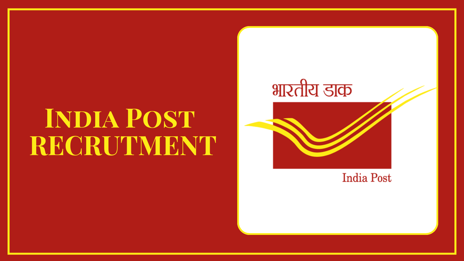 India Post latest jobs 2026