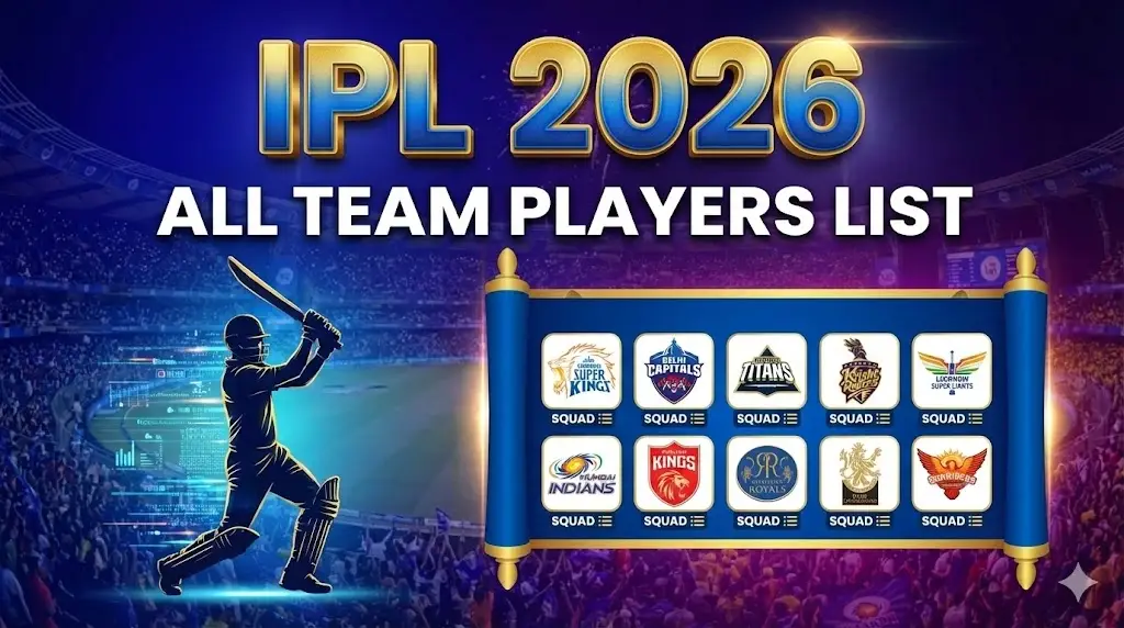 IPL 2026 Final Playing Teams- Full Players List